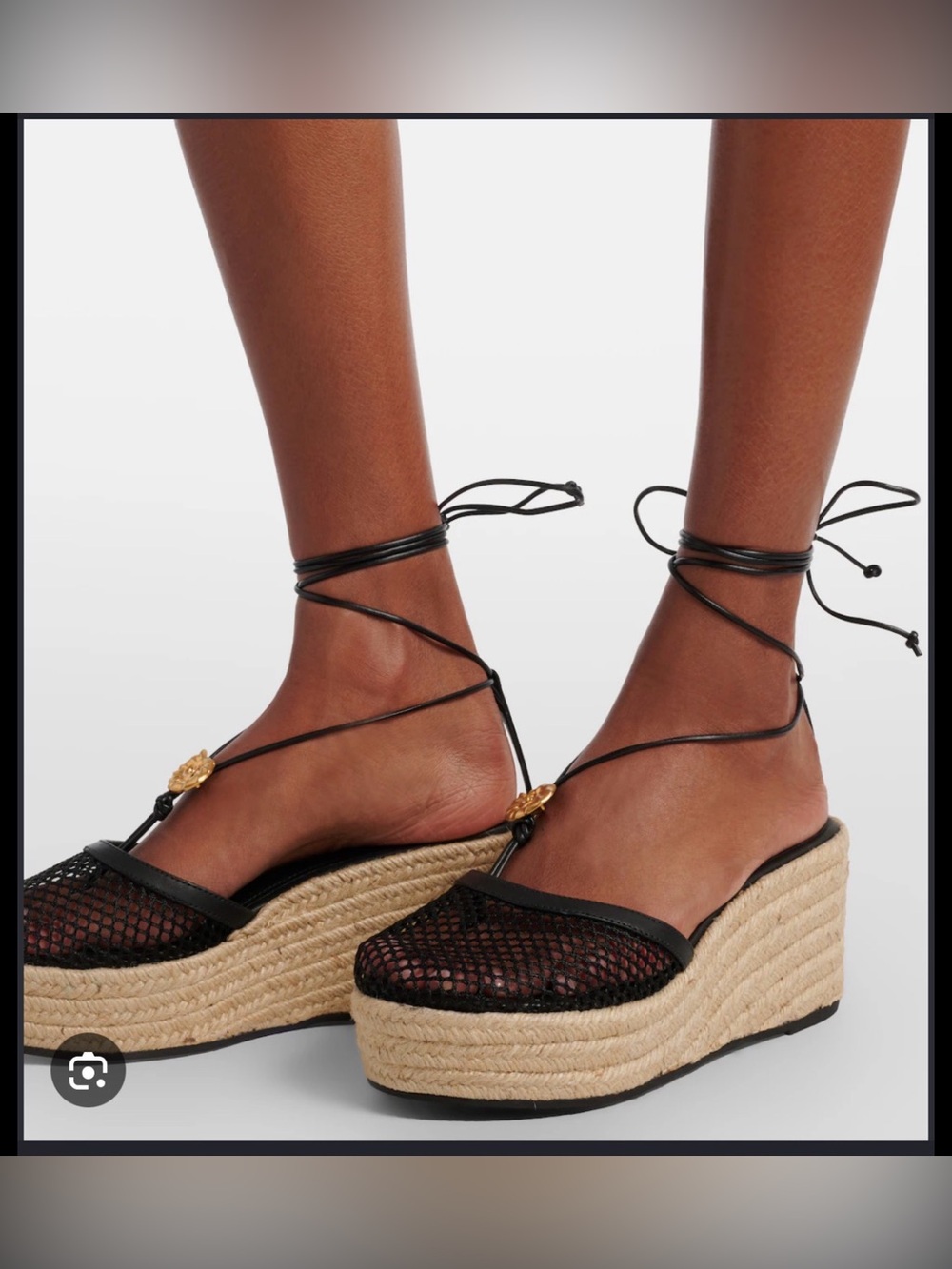FARM Rio Women's Natural Sea Lace-Up Espadrilles Size 8, 9 $269 no box